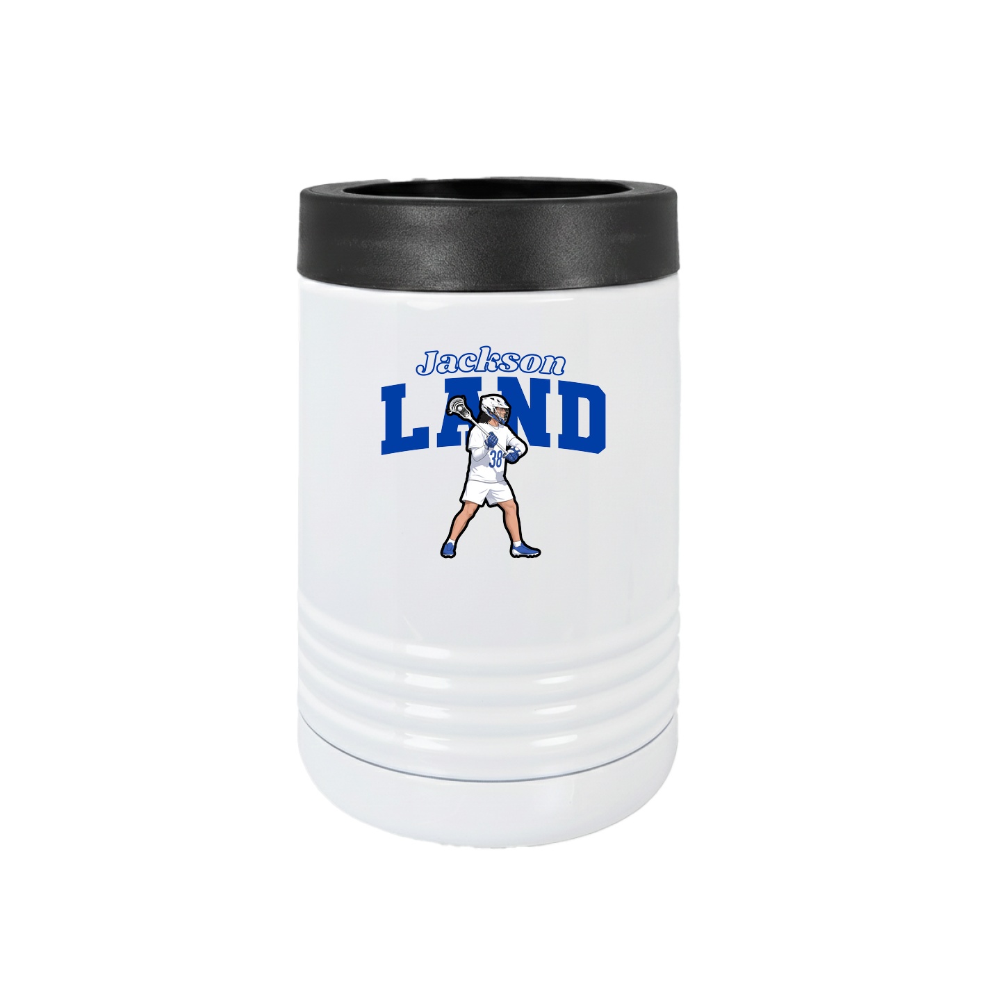 Beverage Holder — Name Arch in White