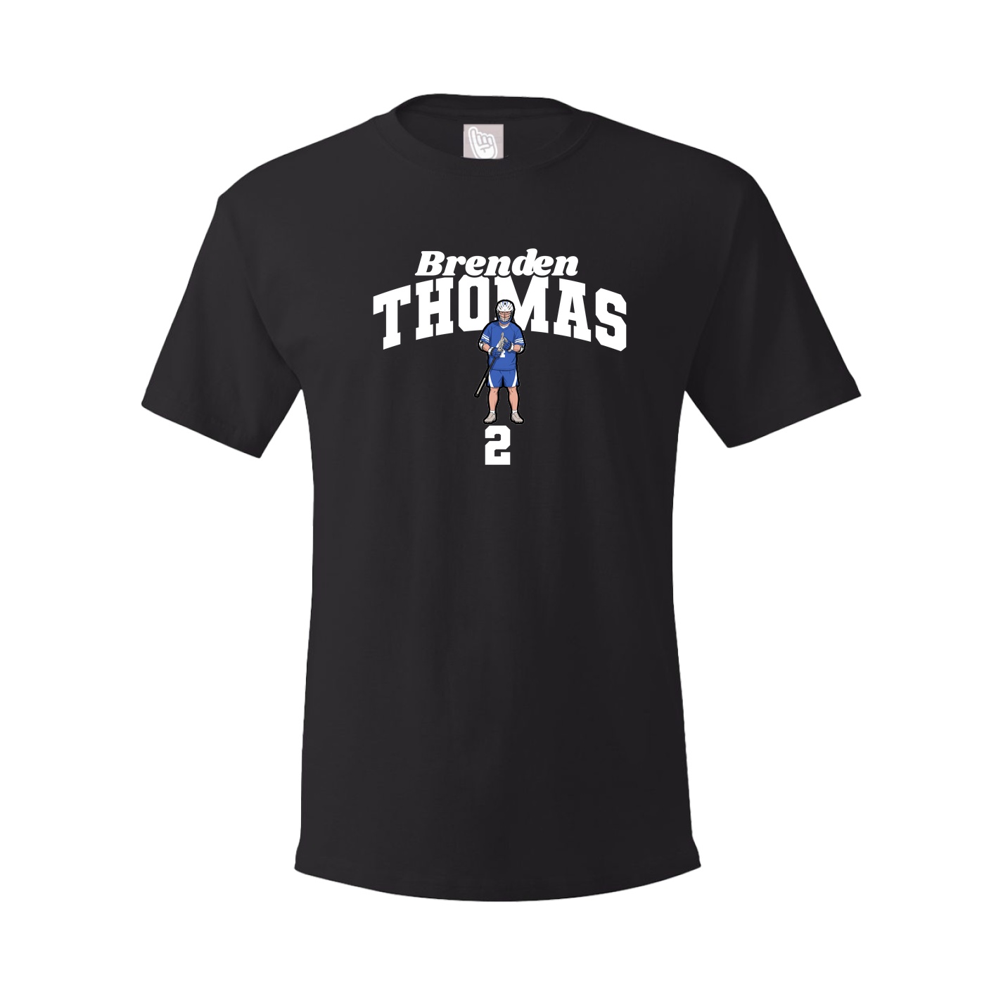 Youth Tee — Signature Arch in Black