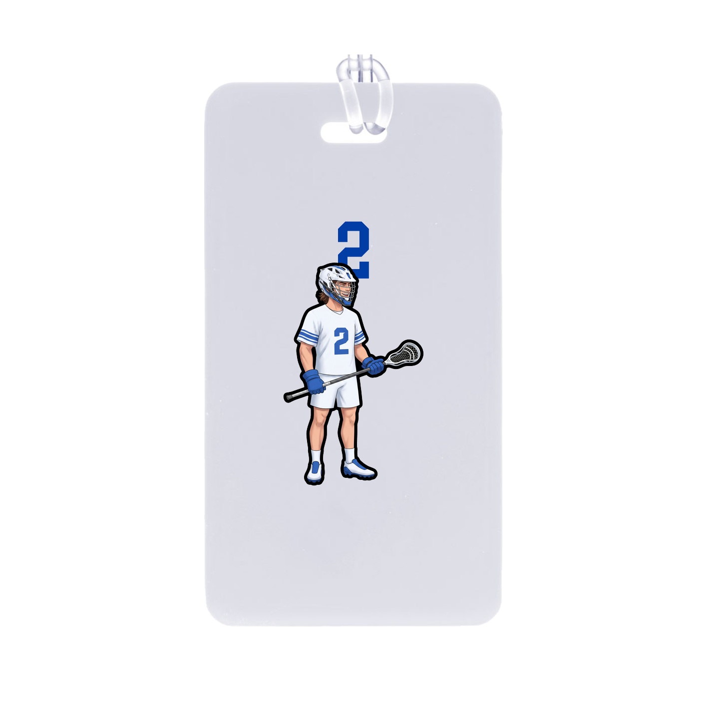 Bag Tag — Number Top in Classic