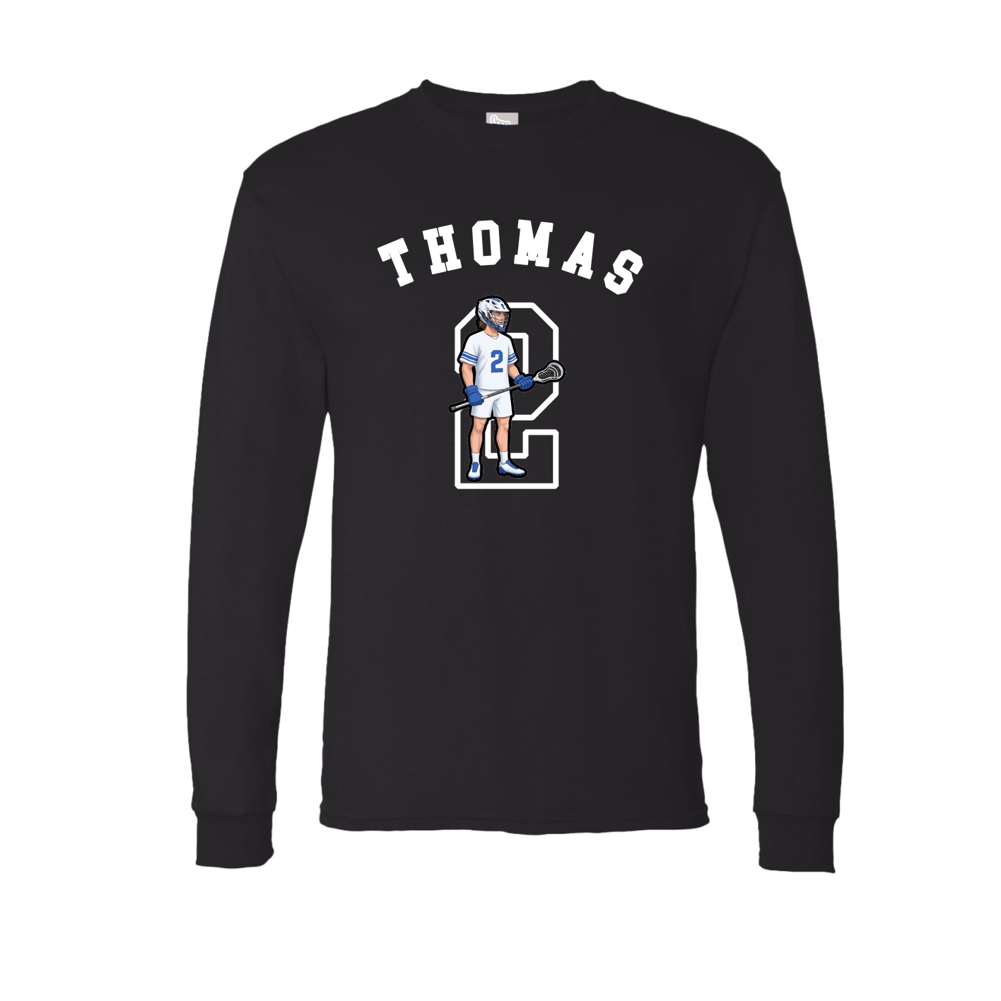 Long Sleeve Tee — Shirsey Arch in Black