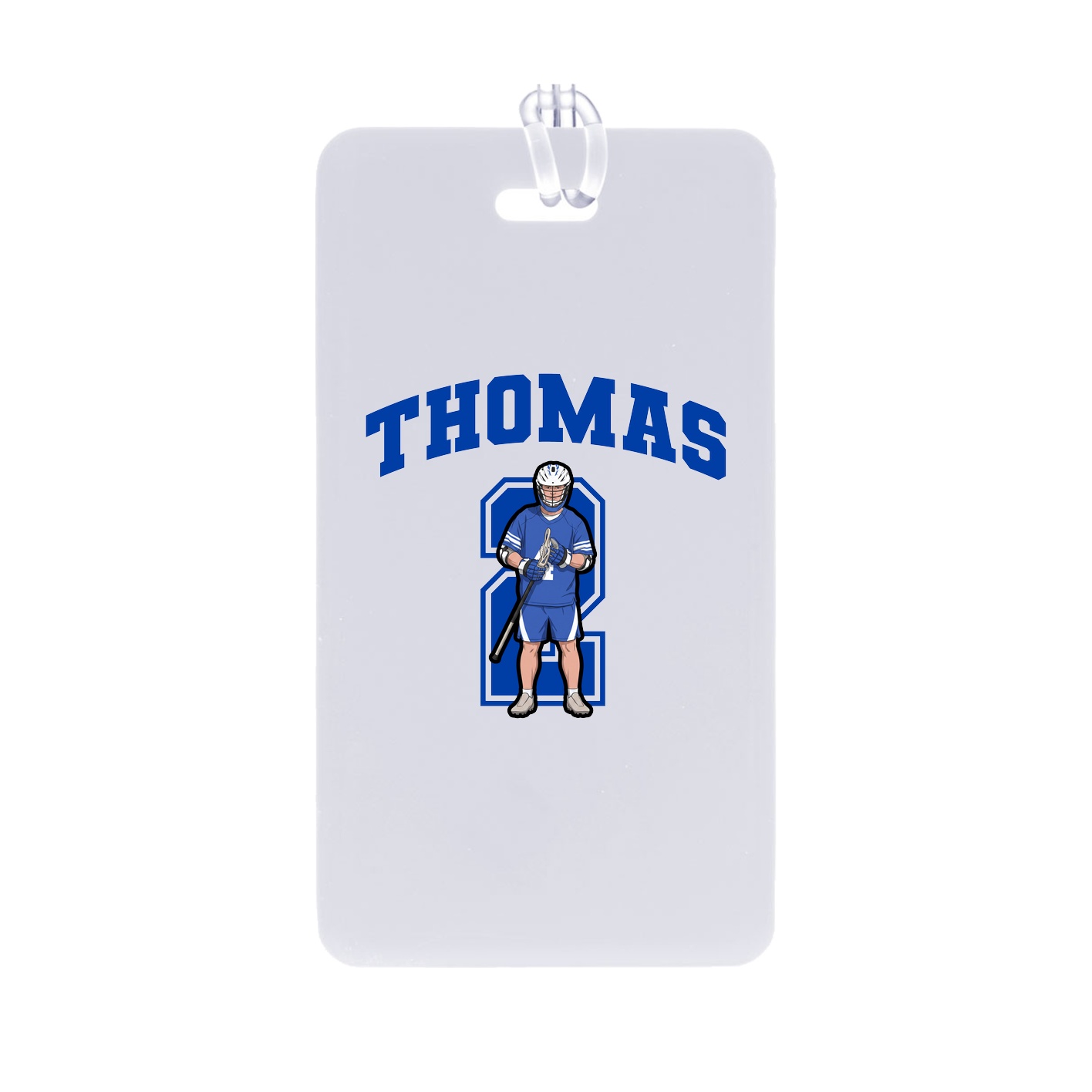 Bag Tag — Number in Classic