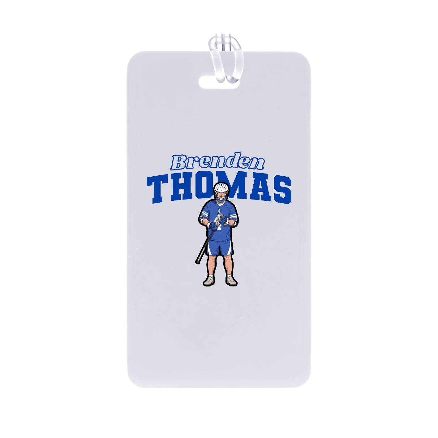 Bag Tag — Name Arch in Classic