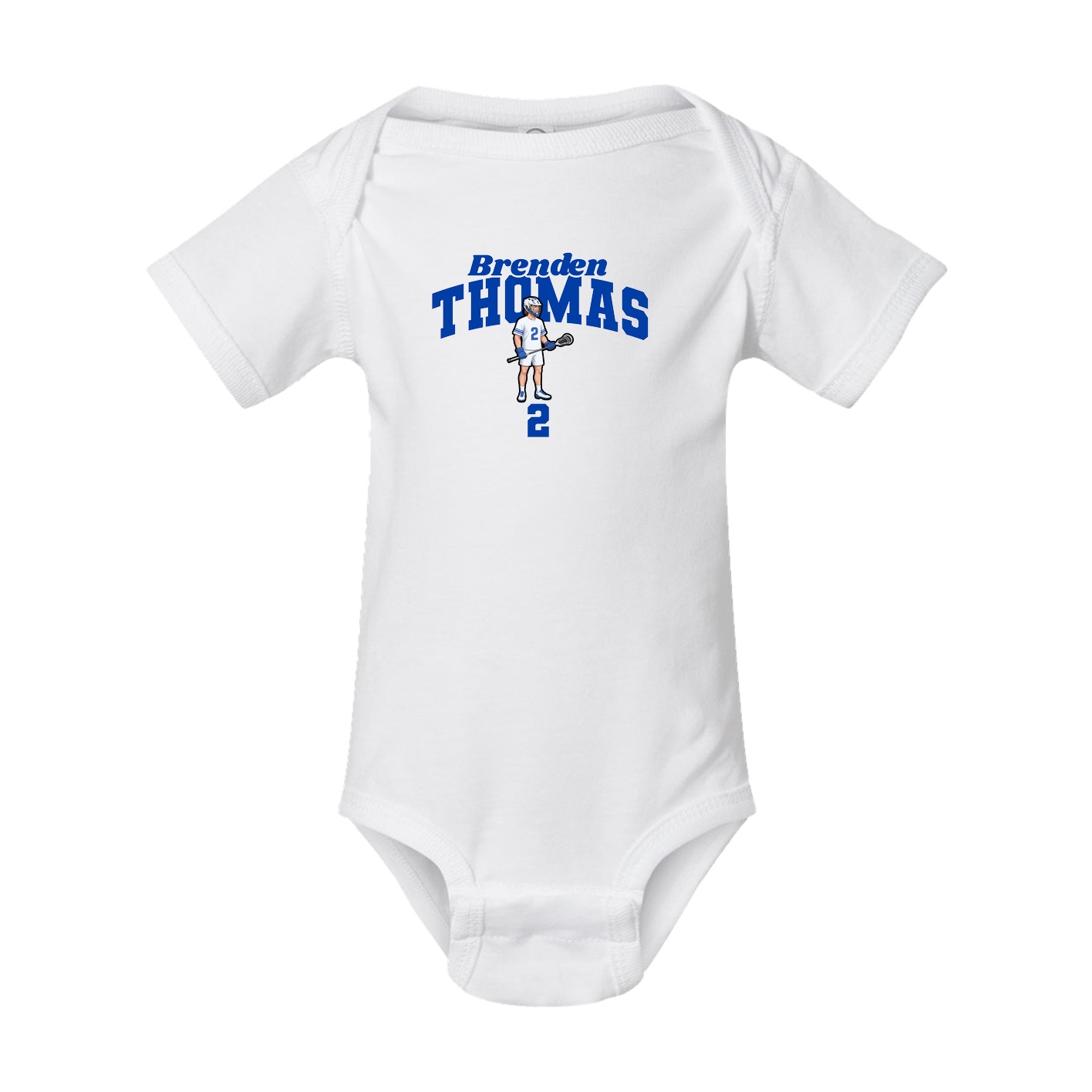 Baby Onesie — Signature Arch in White