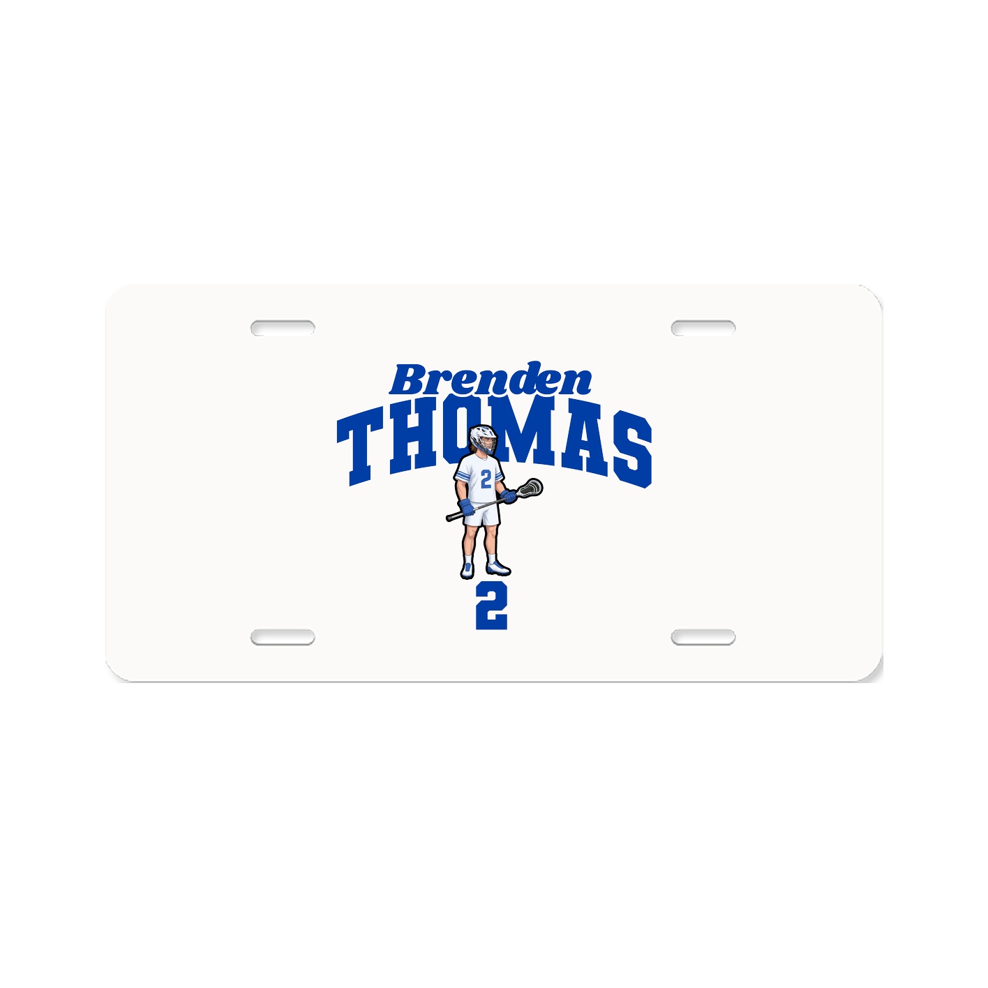 License Plate — Signature Arch in Classic