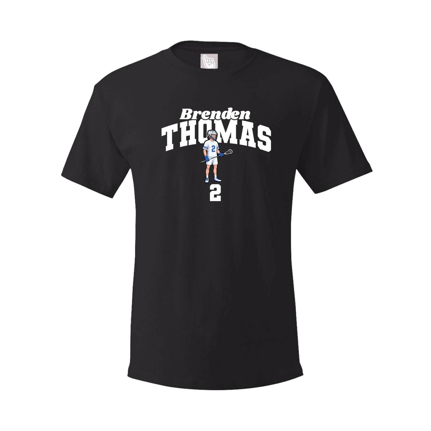 Youth Tee — Signature Arch in Black