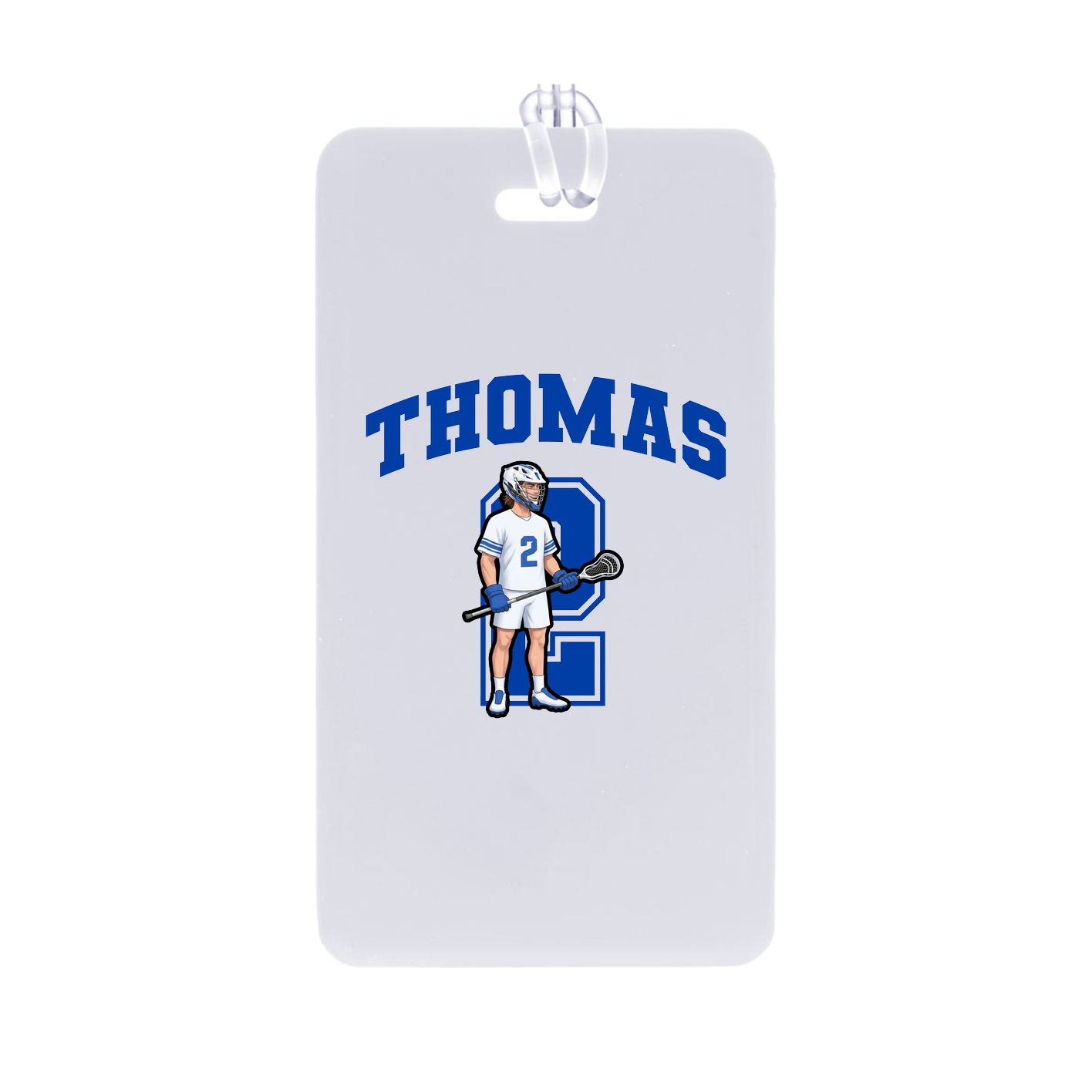 Bag Tag — Number in Classic
