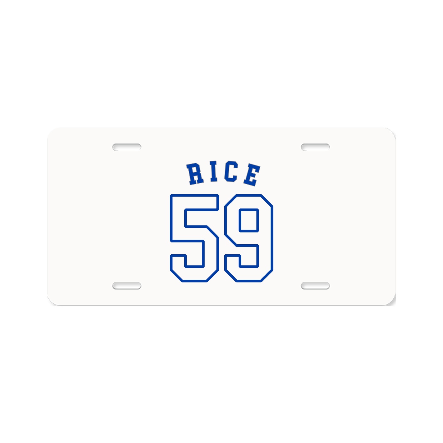 License Plate — Shirsey Arch in Classic