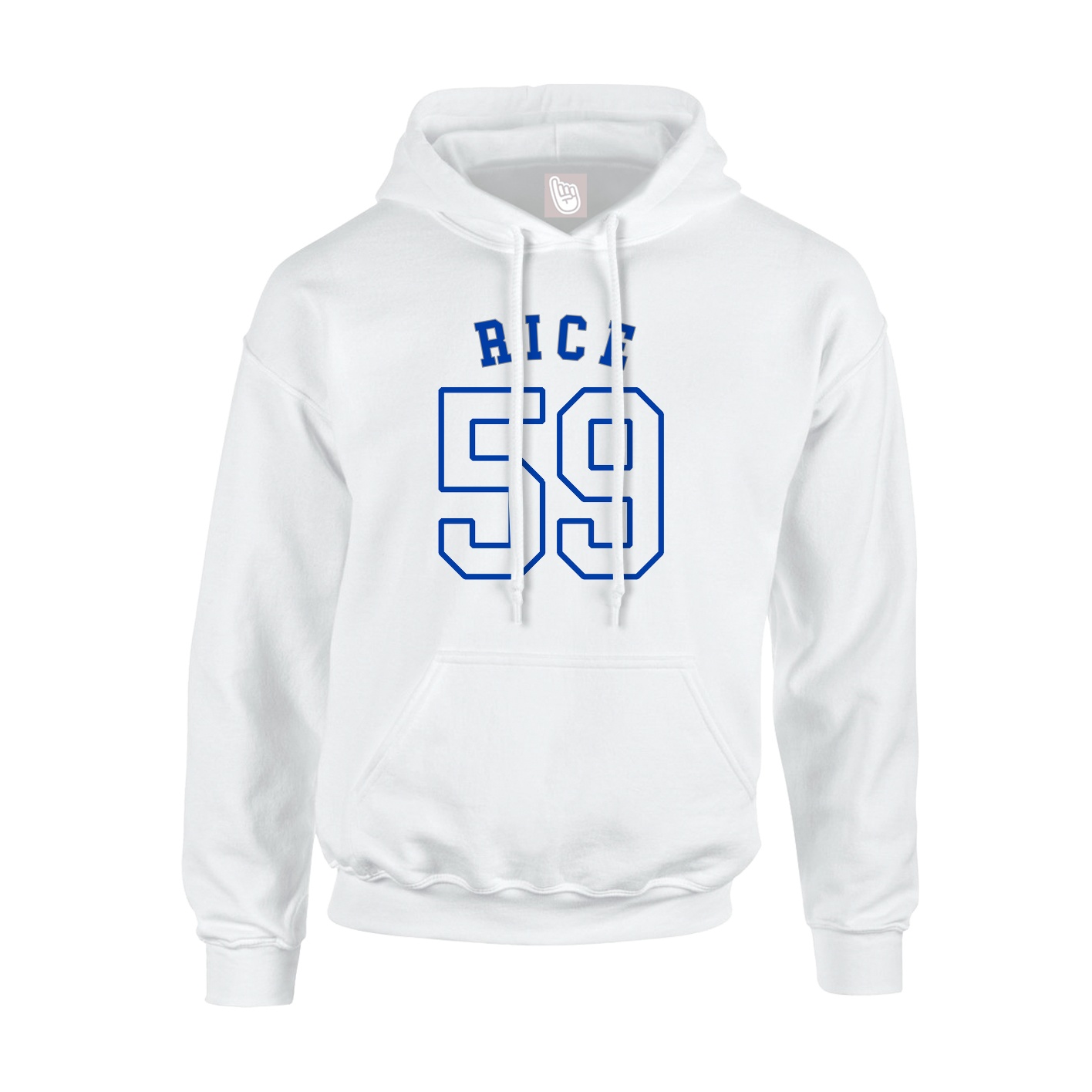 Hoodie — Shirsey Arch in White