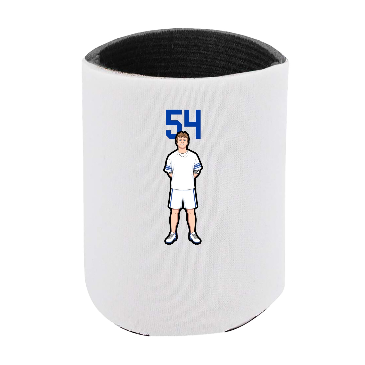 Can Holder — Number Top in White