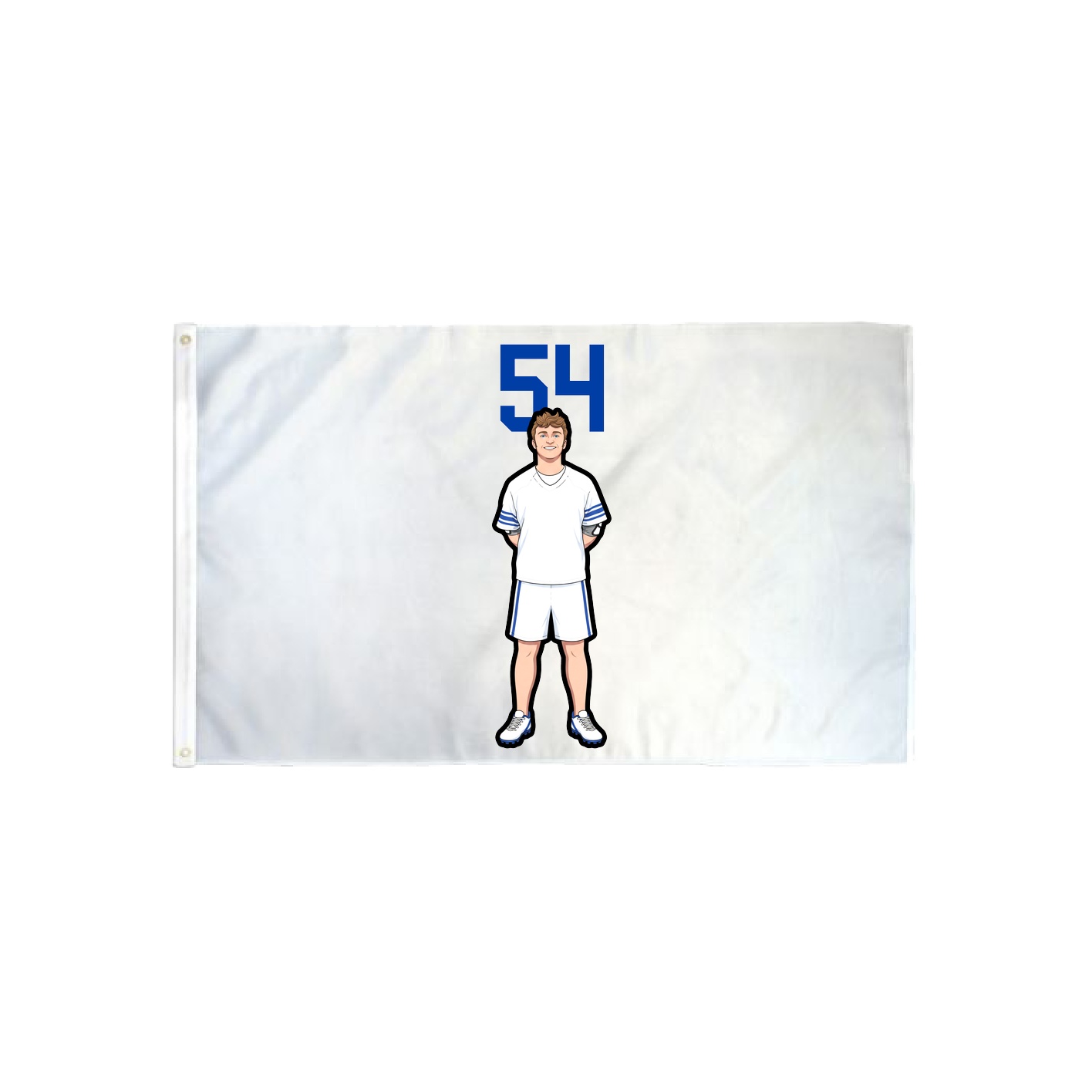 3x5 Flag — Number Top in Classic