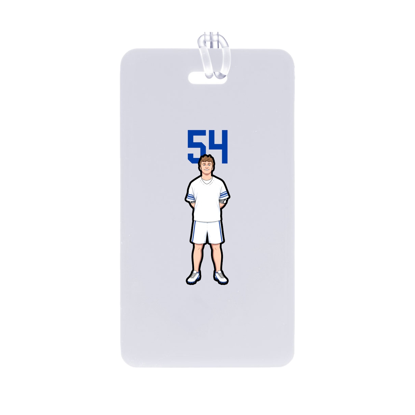 Bag Tag — Number Top in Classic