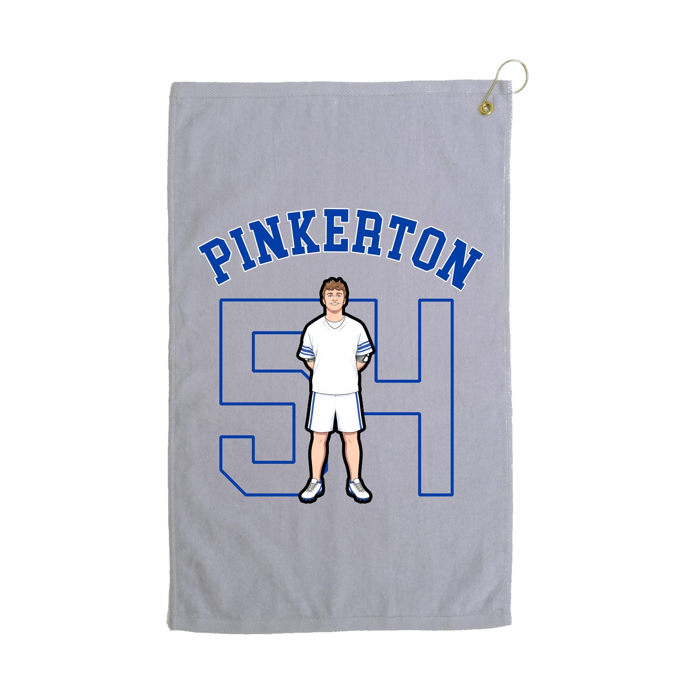 Golf Towel — Shirsey Arch in Grey