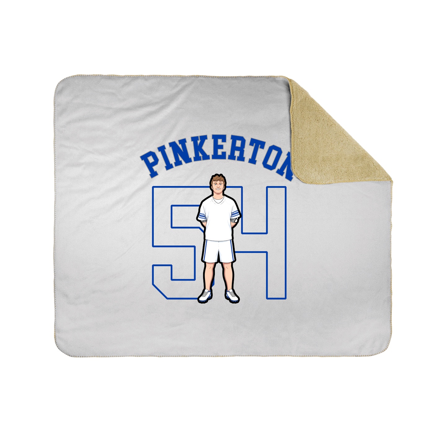 Throw Blanket — Shirsey Arch in White