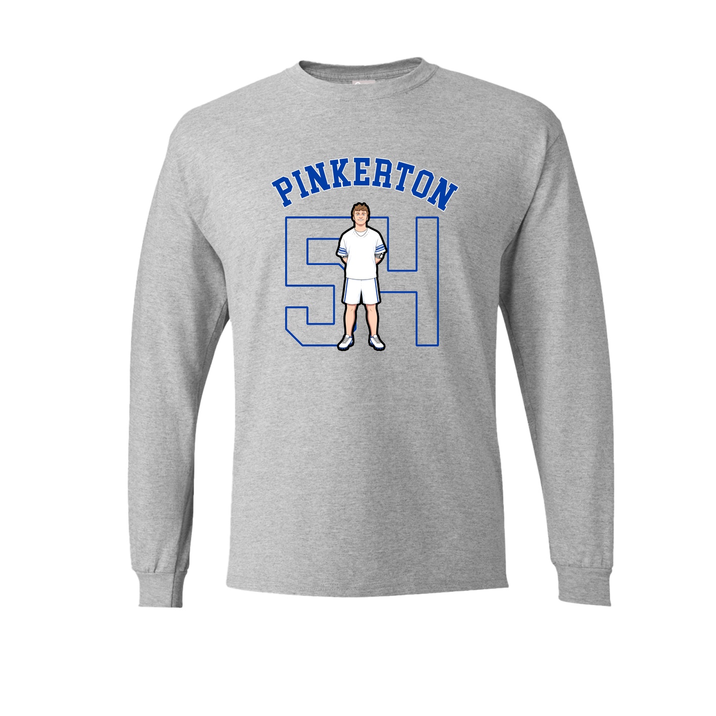 Long Sleeve Tee — Shirsey Arch in Grey