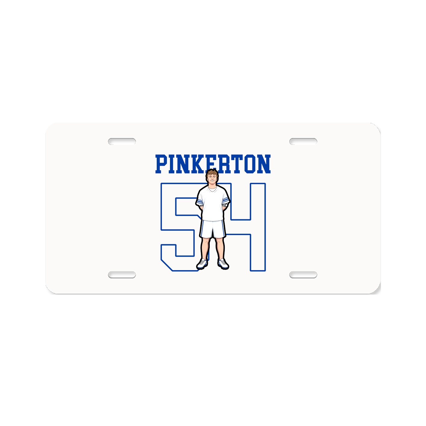 License Plate — Shirsey in Classic