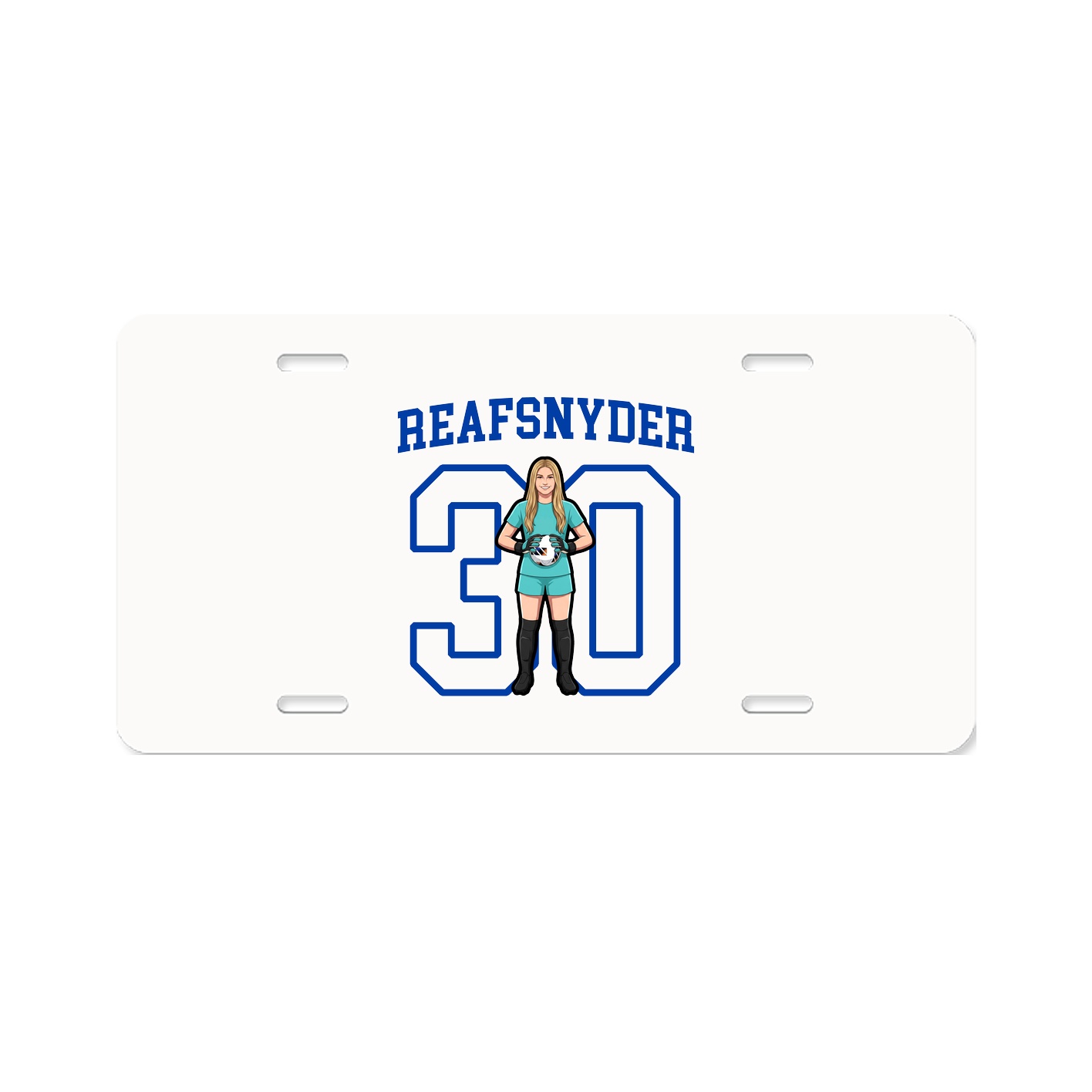 License Plate — Shirsey in Classic