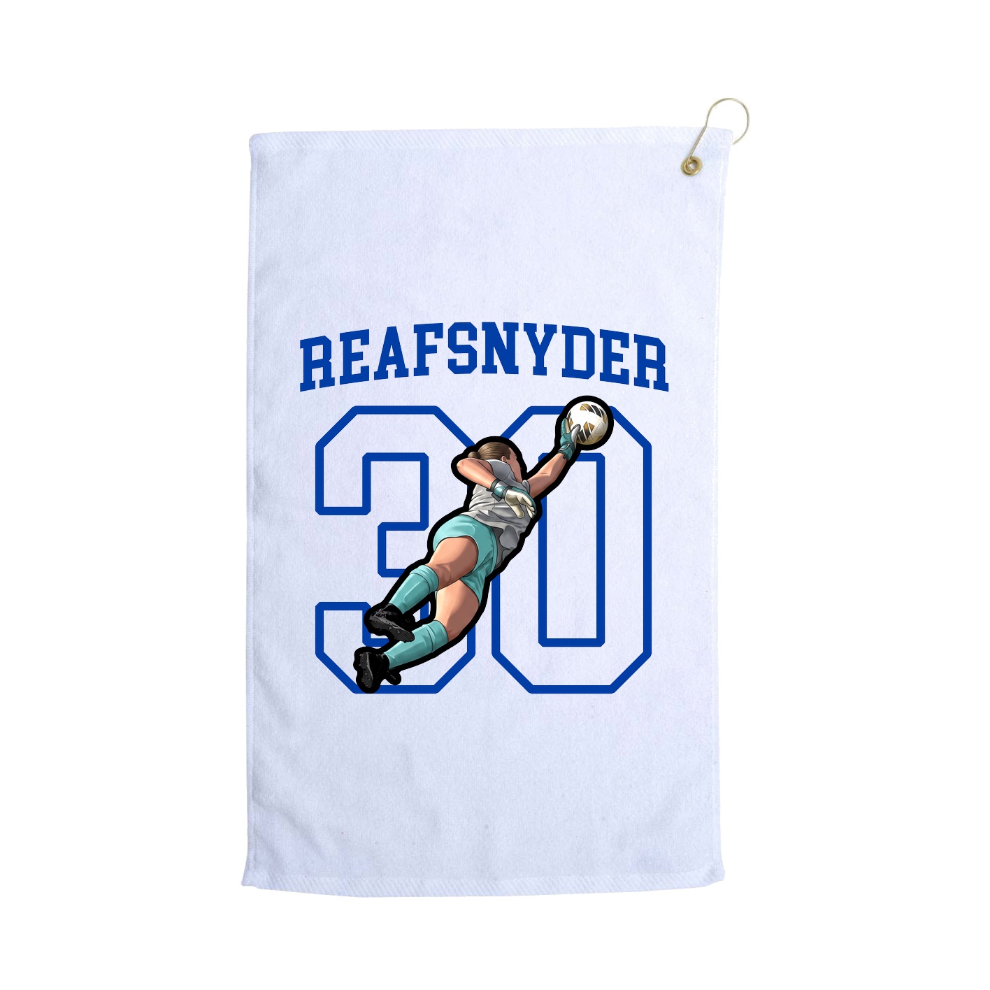 Golf Towel — Shirsey in White