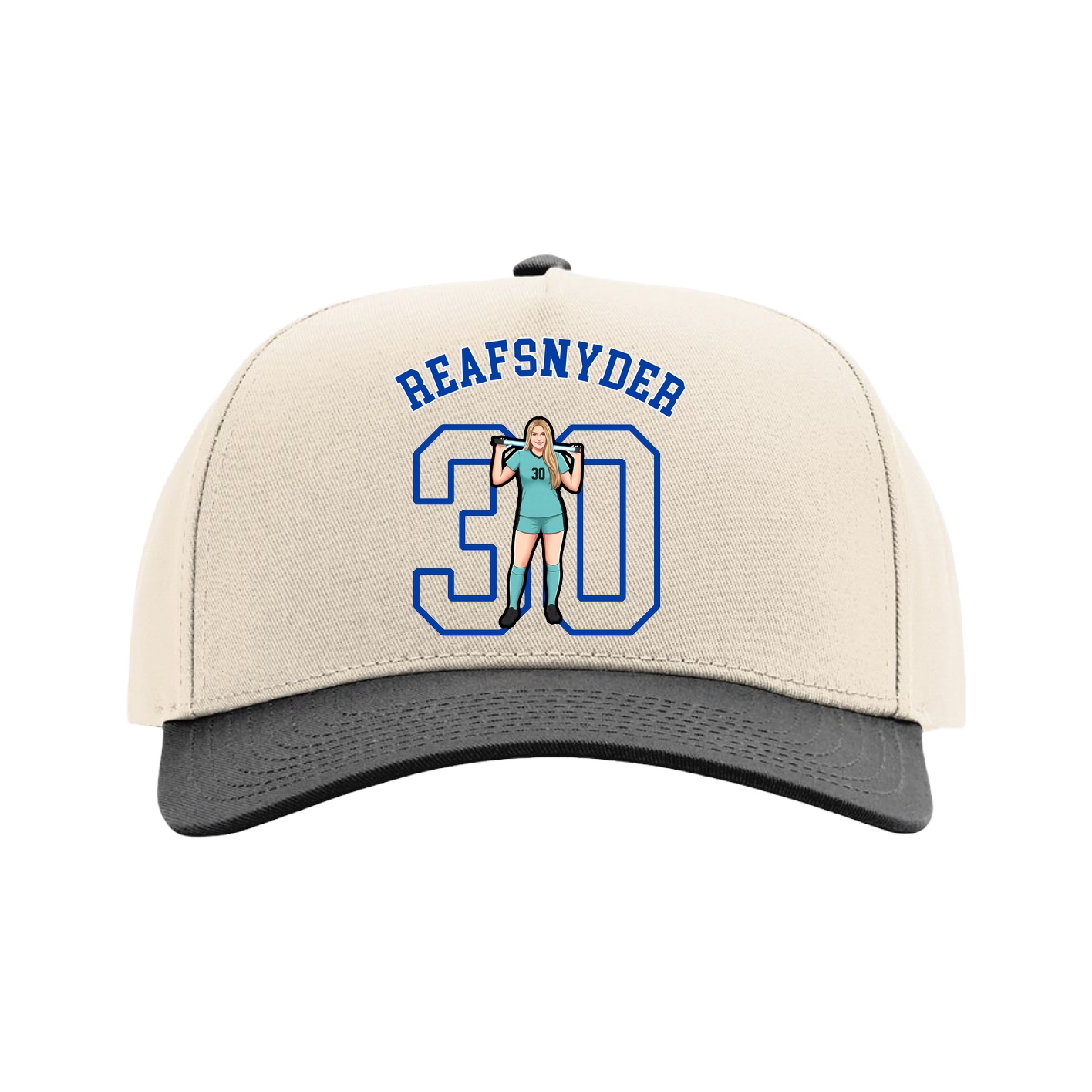 Full Fabric Five-Panel Champ Cap