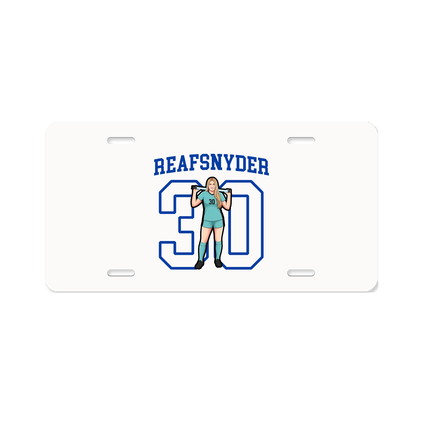 License Plate — Shirsey in Classic