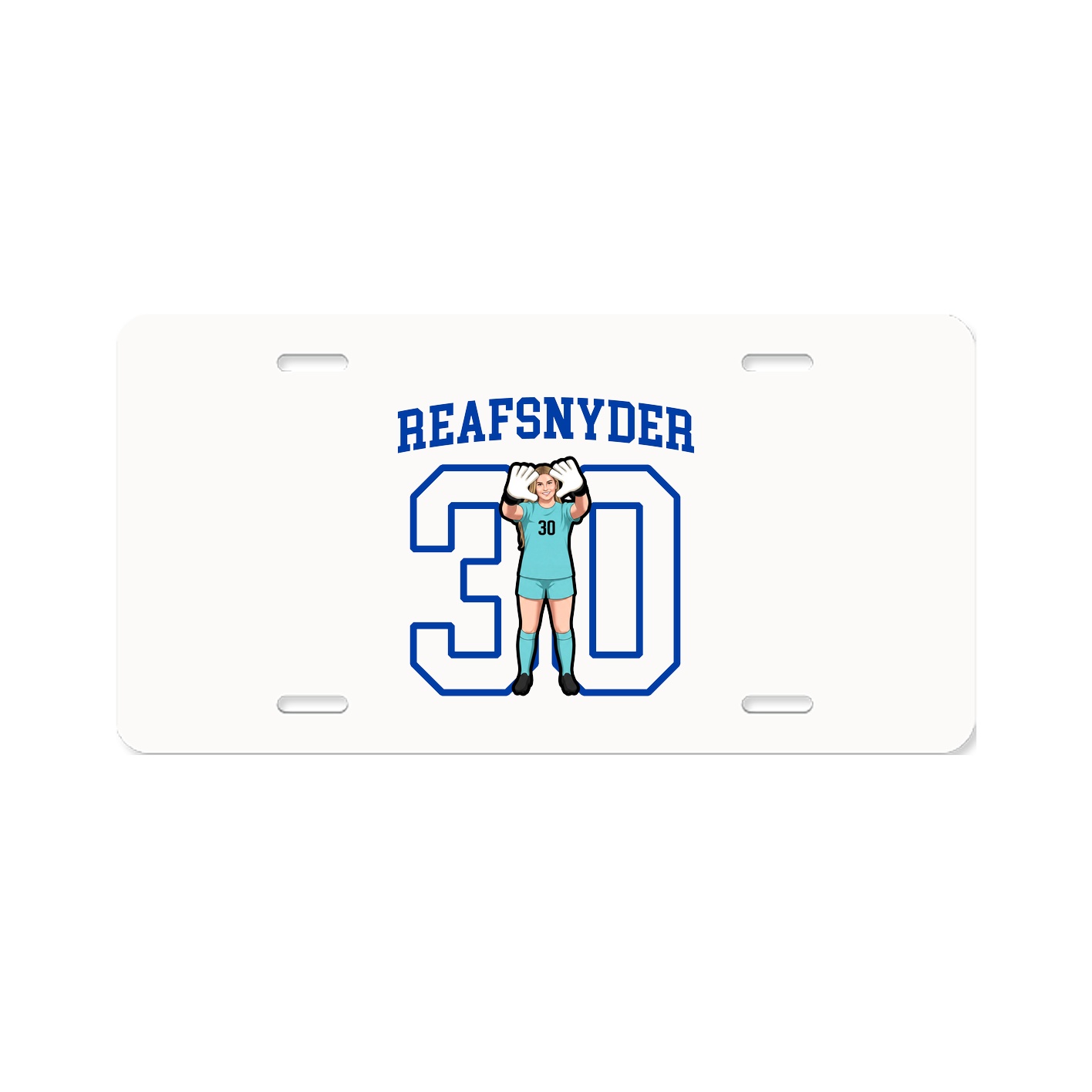 License Plate — Shirsey in Classic