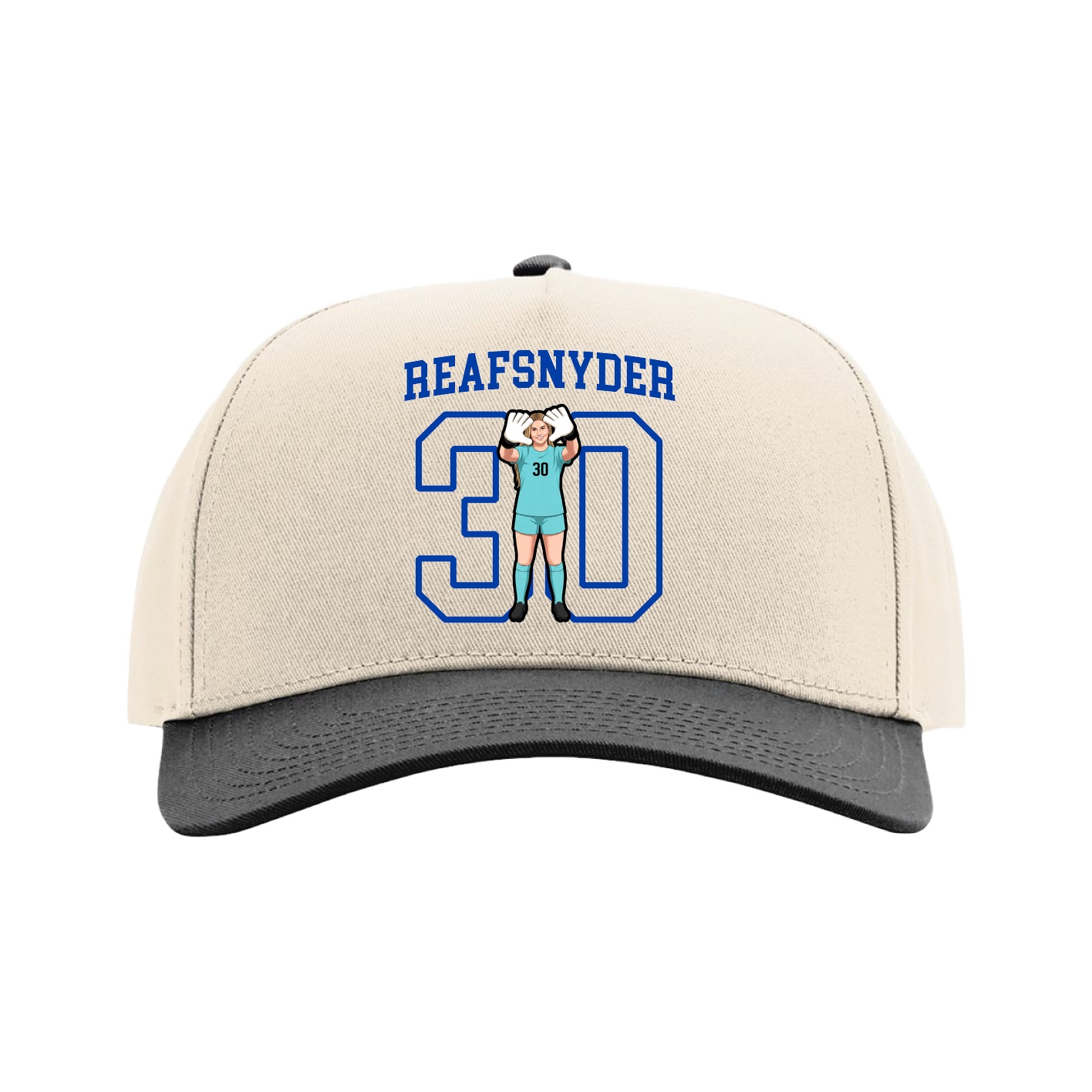 Full Fabric Five-Panel Champ Cap