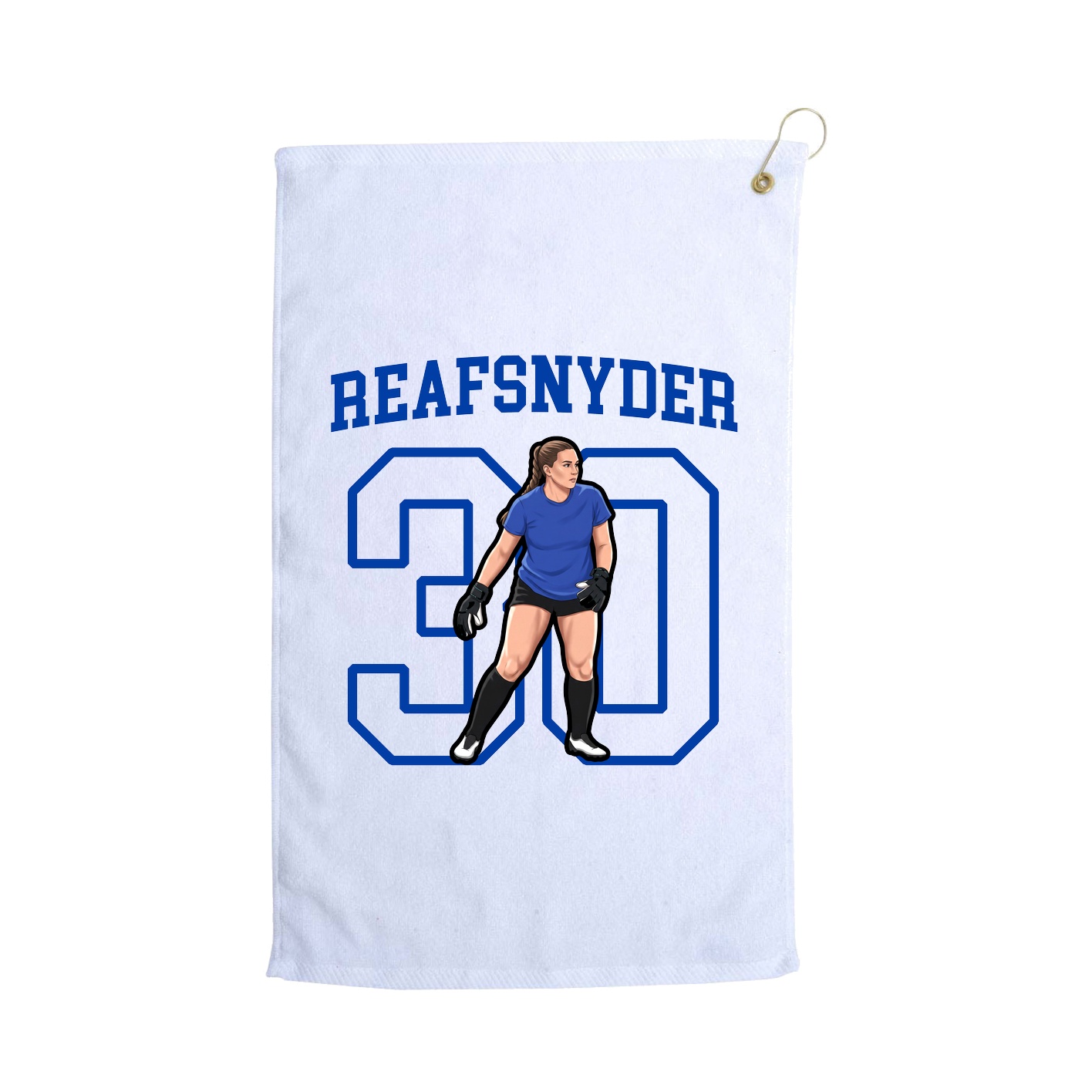Golf Towel — Shirsey in White