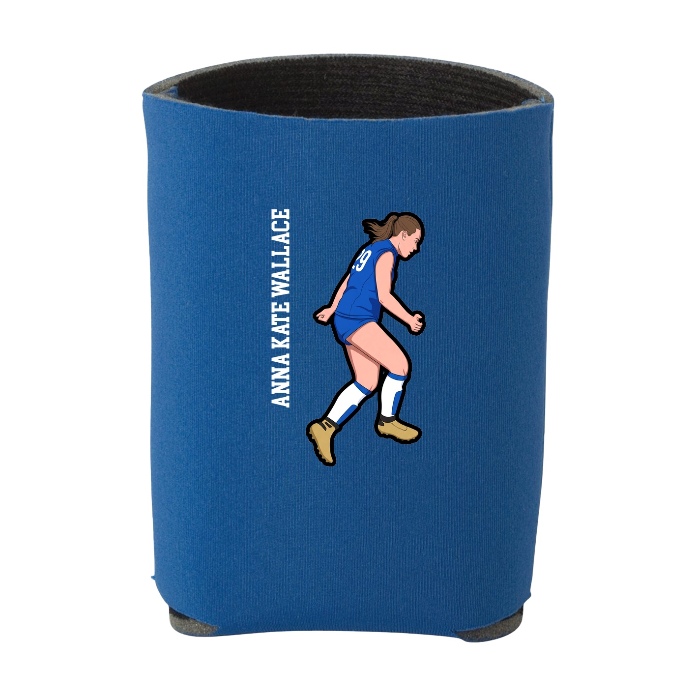 Can Holder — Name Vertical in Royal