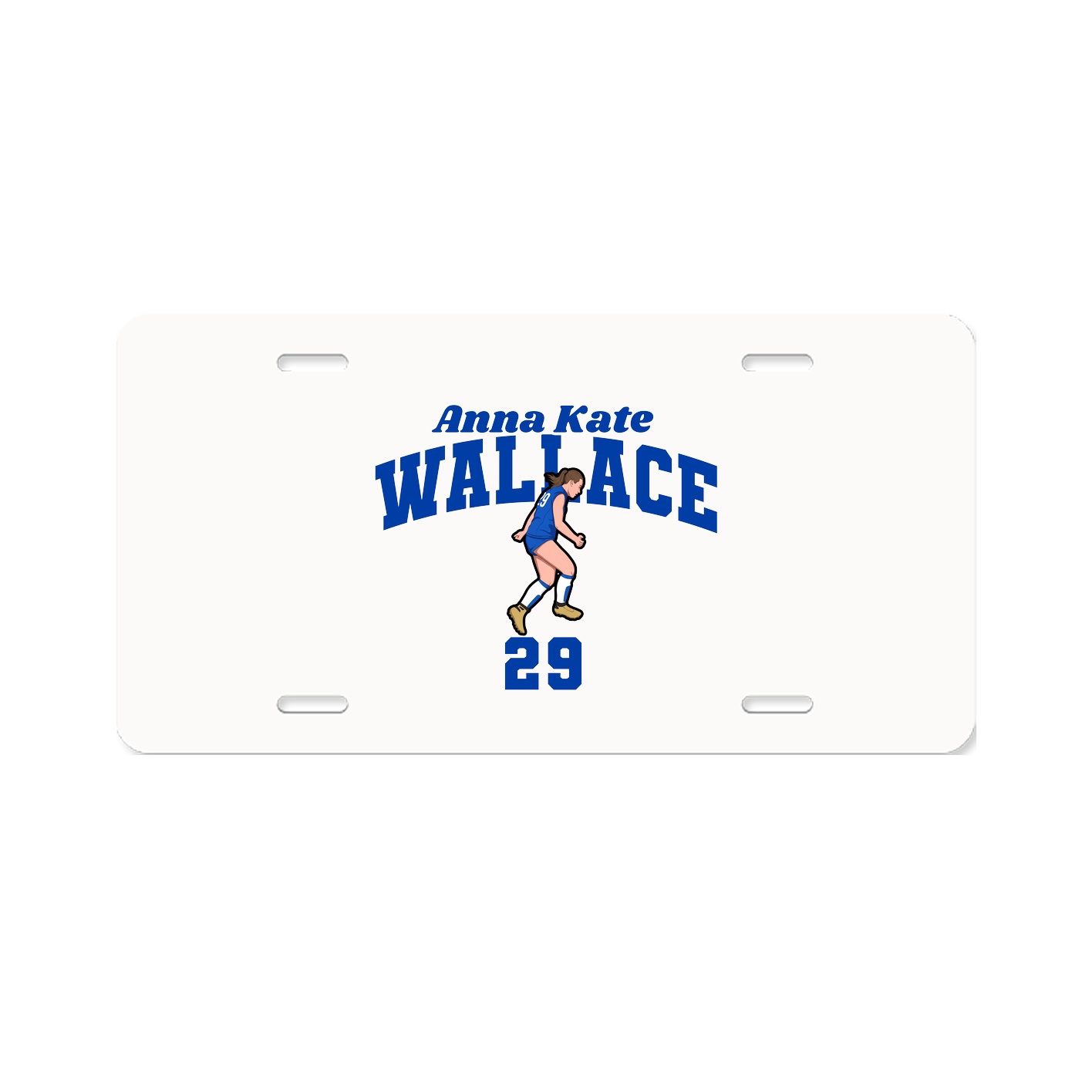 License Plate — Signature Arch in Classic