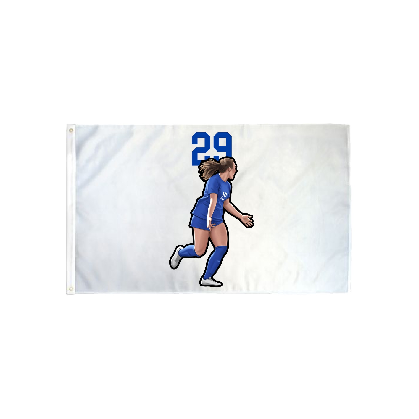 3x5 Flag — Number Top in Classic