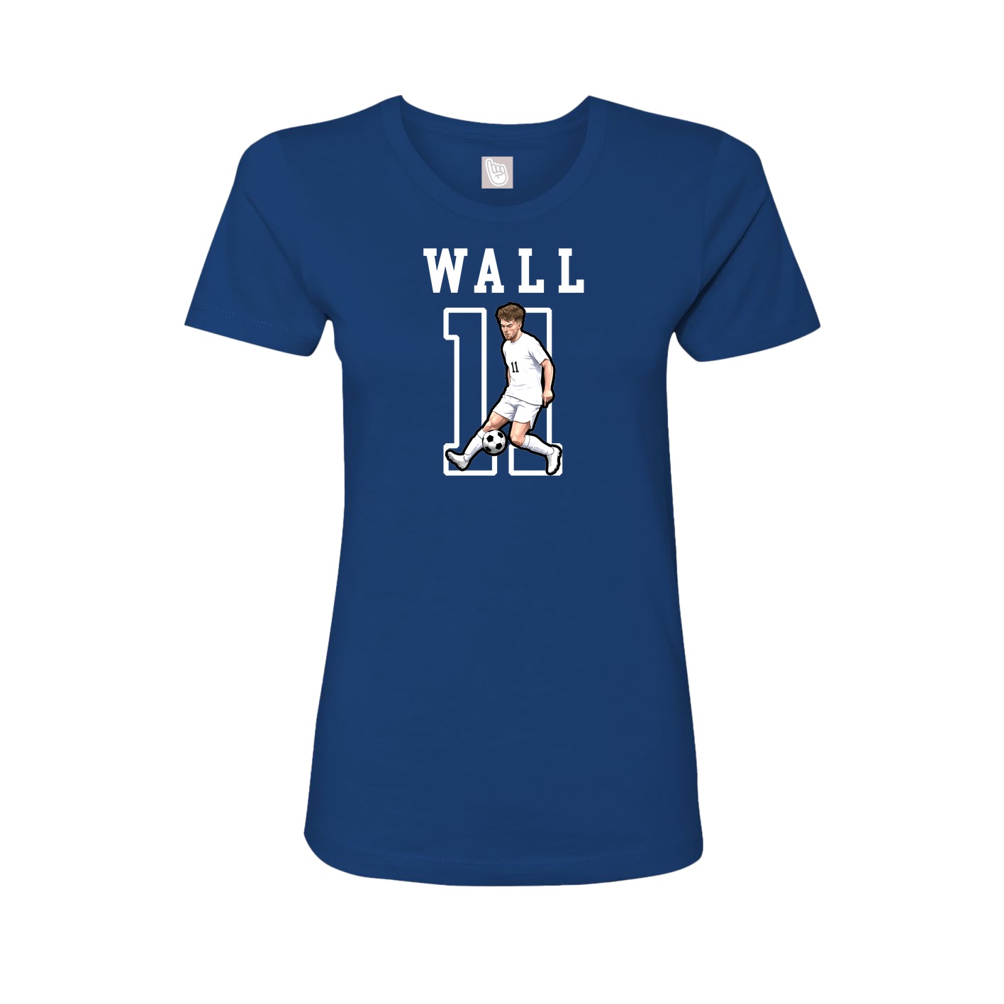 Fitted Women's Tee — Shirsey in Royal