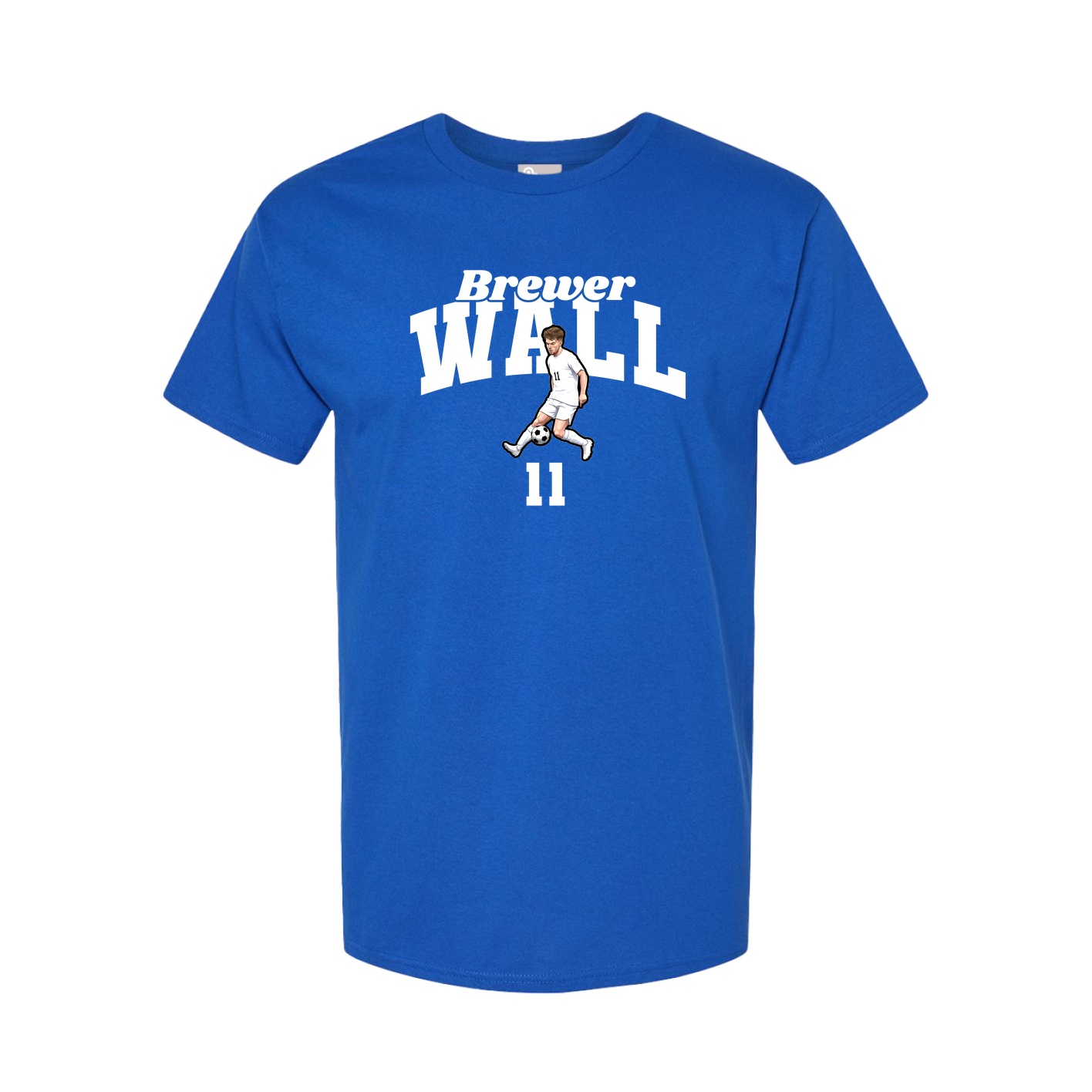 Youth Tee — Signature Arch in Royal