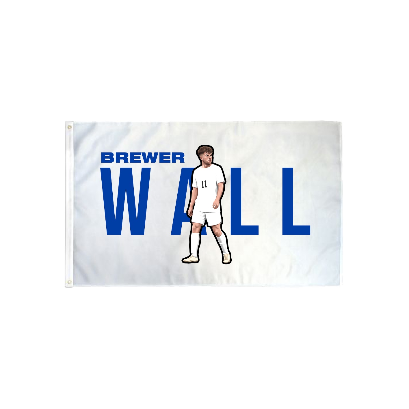 3x5 Flag — Player Name in Classic