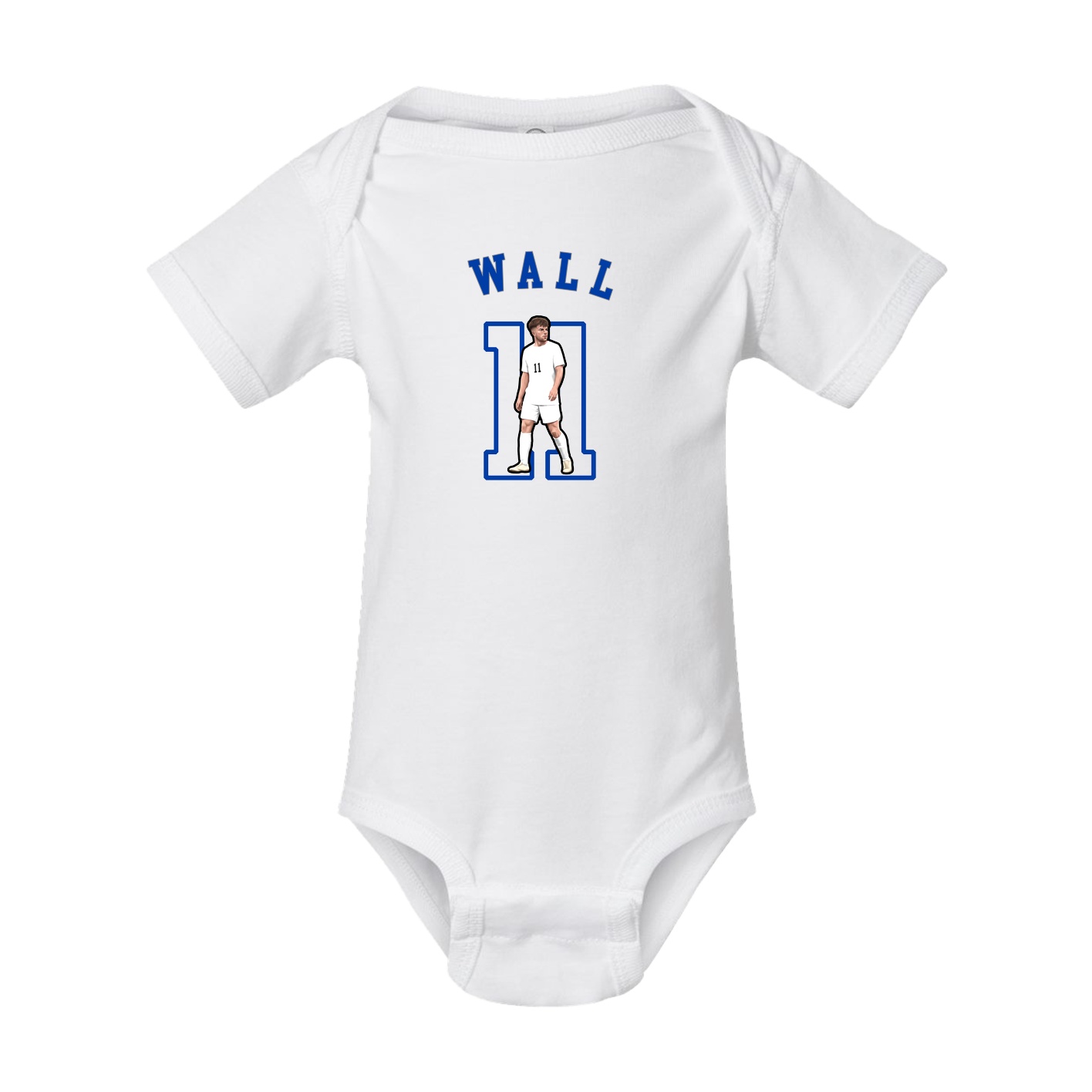 Baby Onesie — Shirsey Arch in White