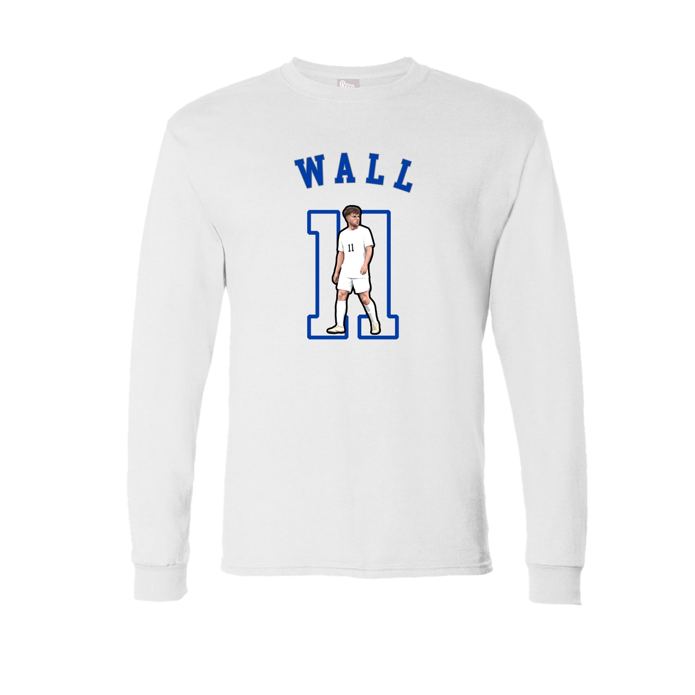 Long Sleeve Tee — Shirsey Arch in White