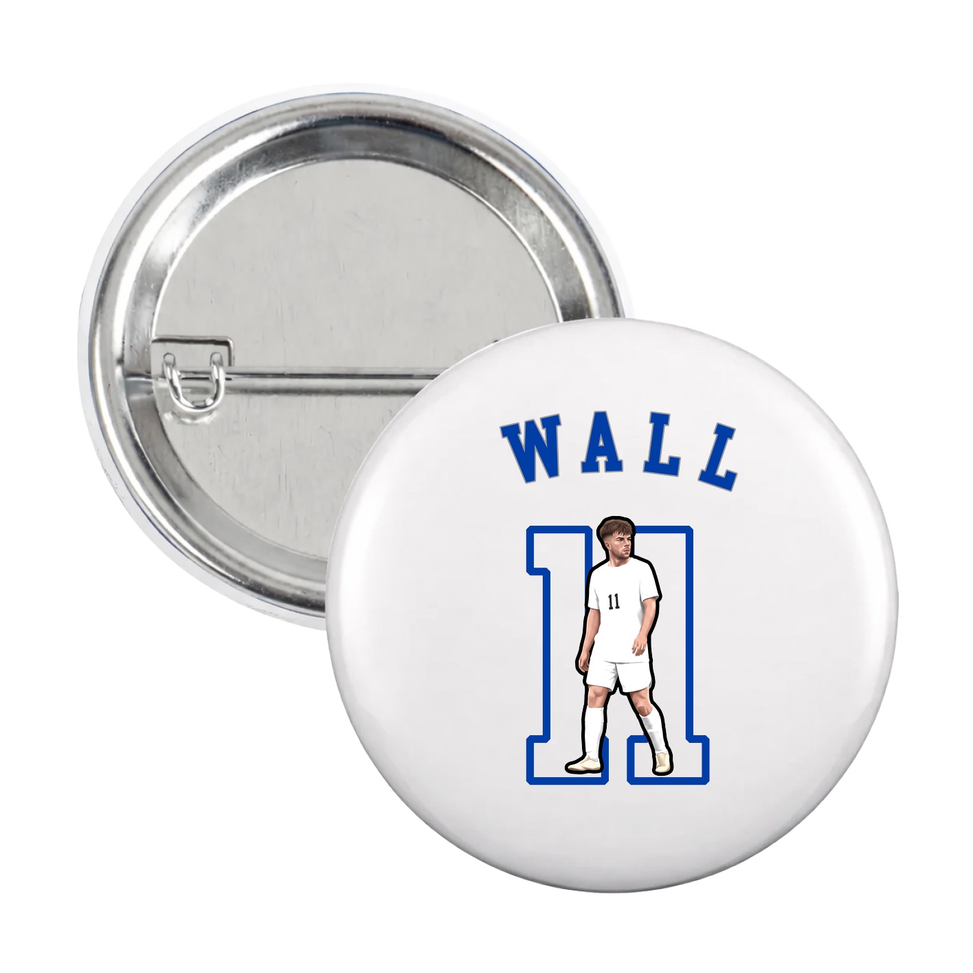 Game Day Button — Shirsey Arch in White