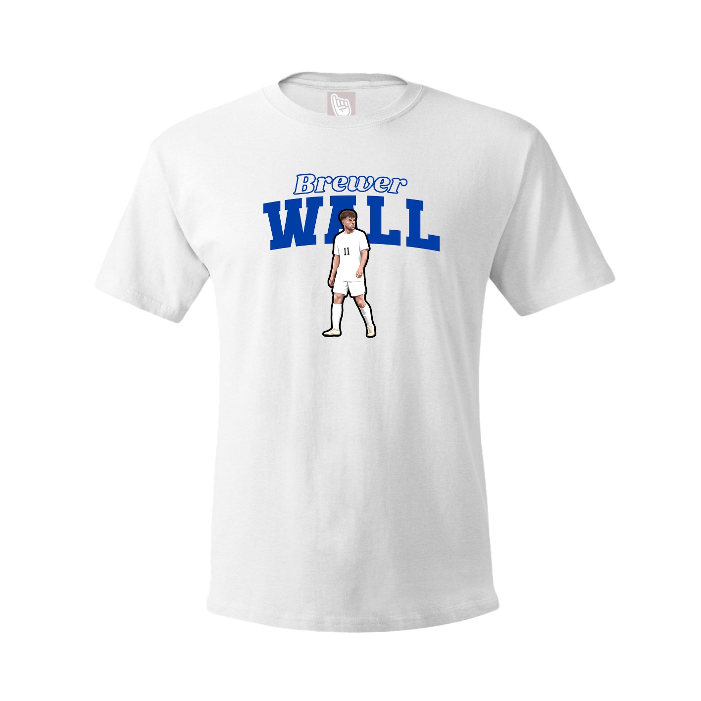 Tee — Name Arch in White