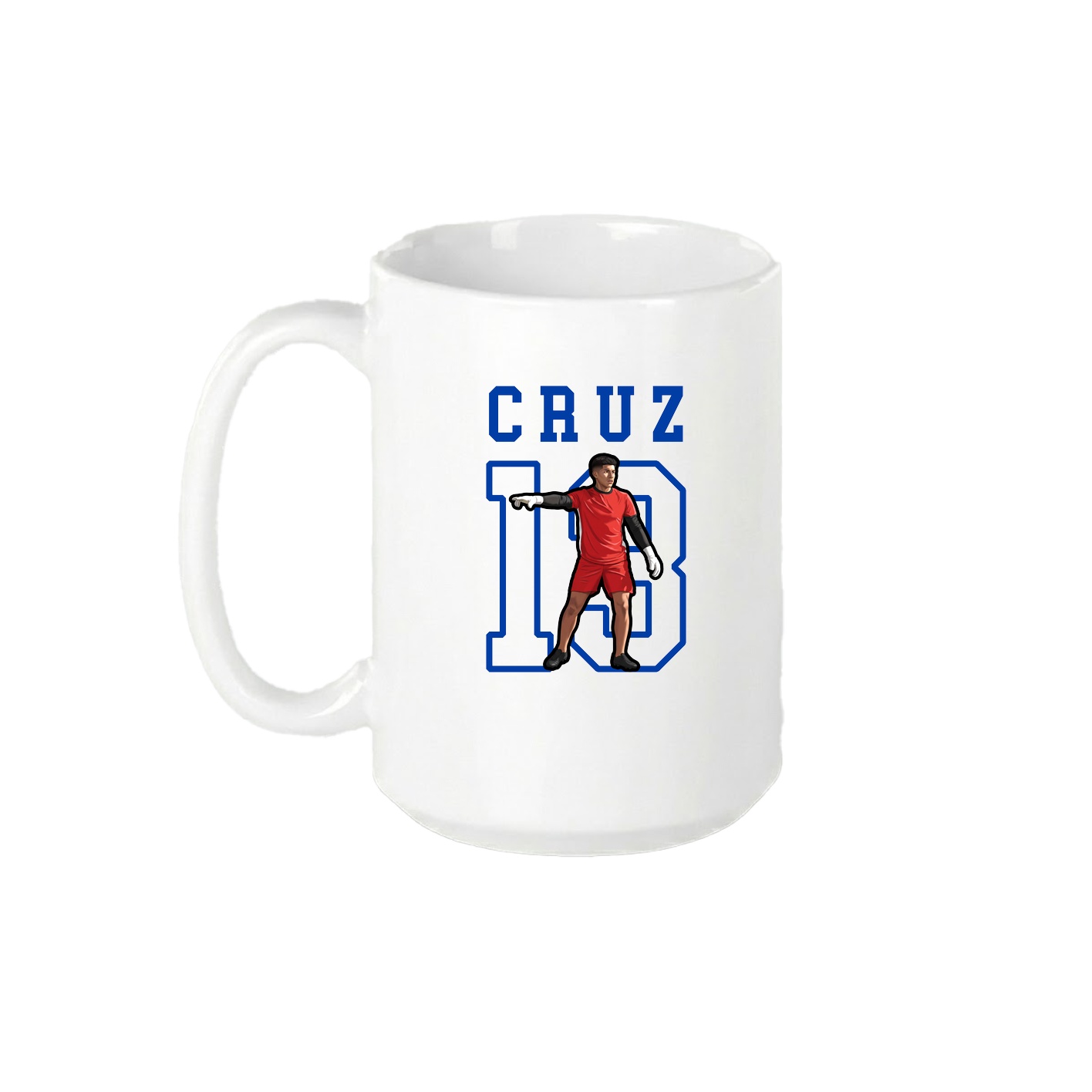 15oz Coffee Mug — Shirsey in White