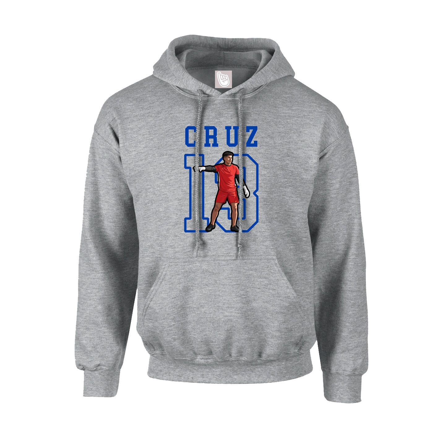 Hoodie — Shirsey in Grey