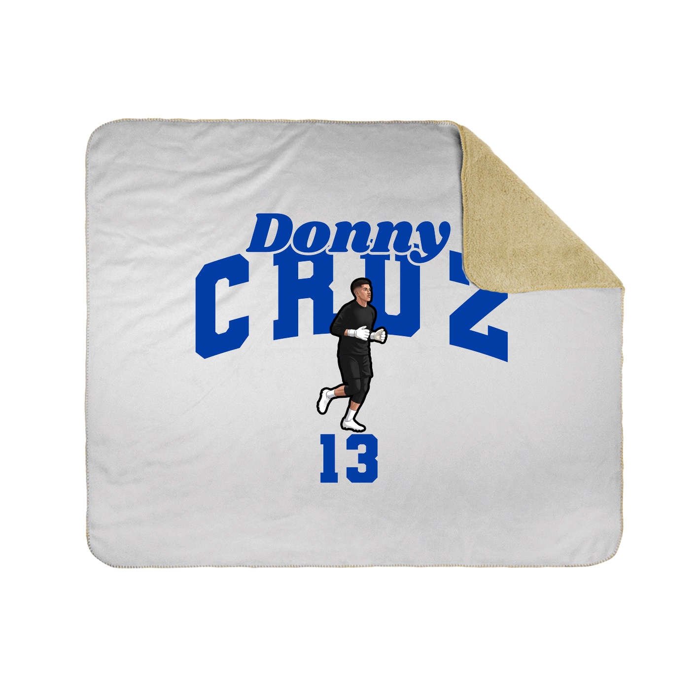 Throw Blanket — Signature Arch in White
