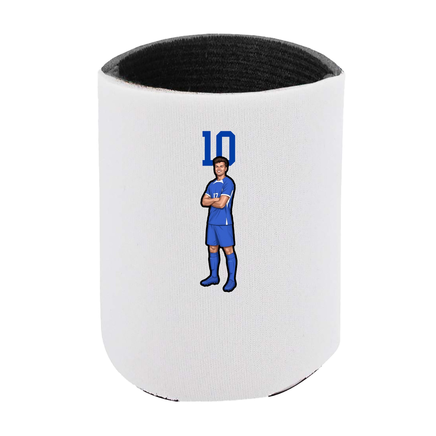 Can Holder — Number Top in White