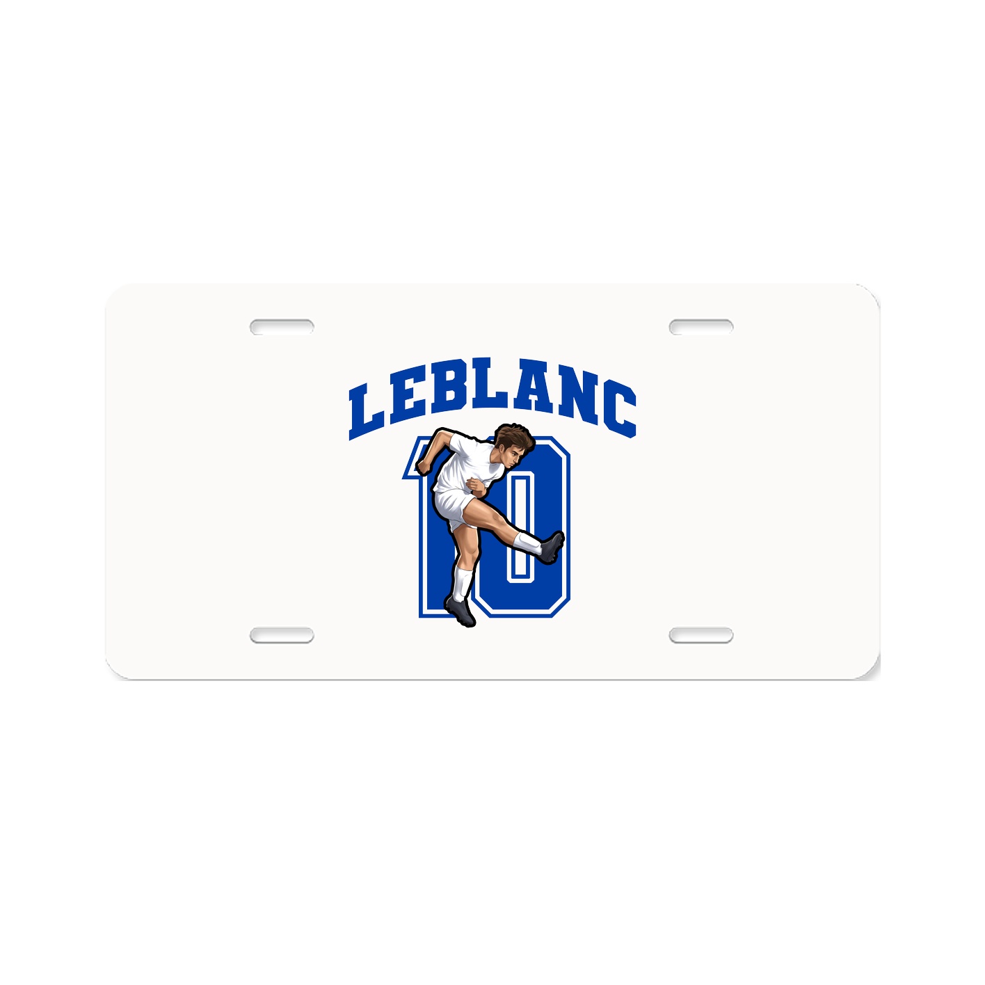 License Plate — Number in Classic