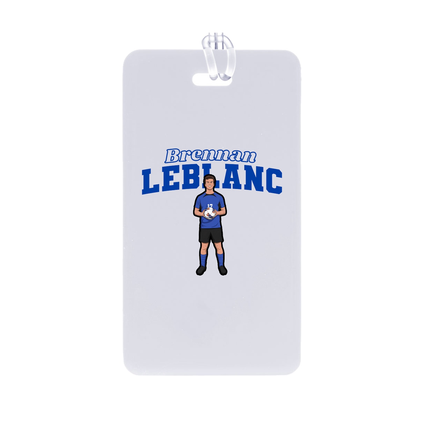 Bag Tag — Name Arch in Classic