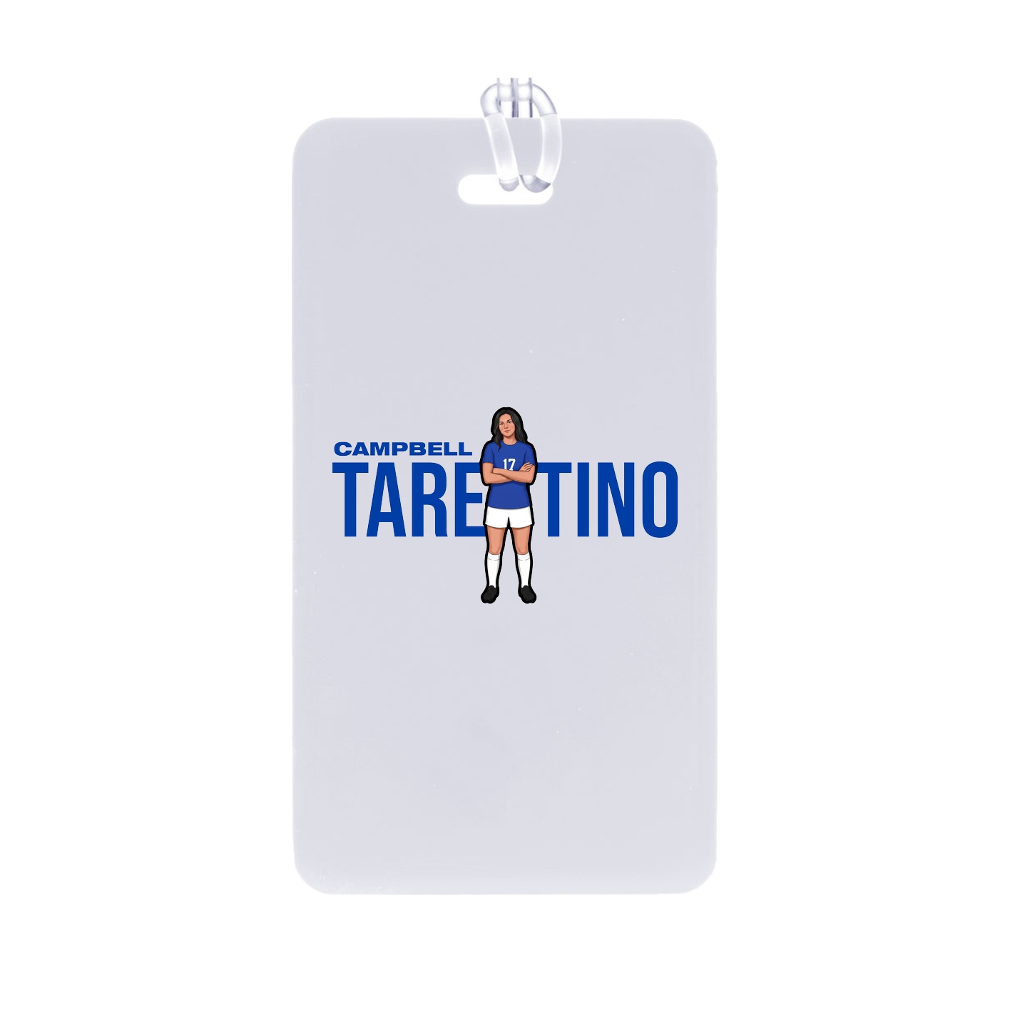 Bag Tag — Player Name in Classic