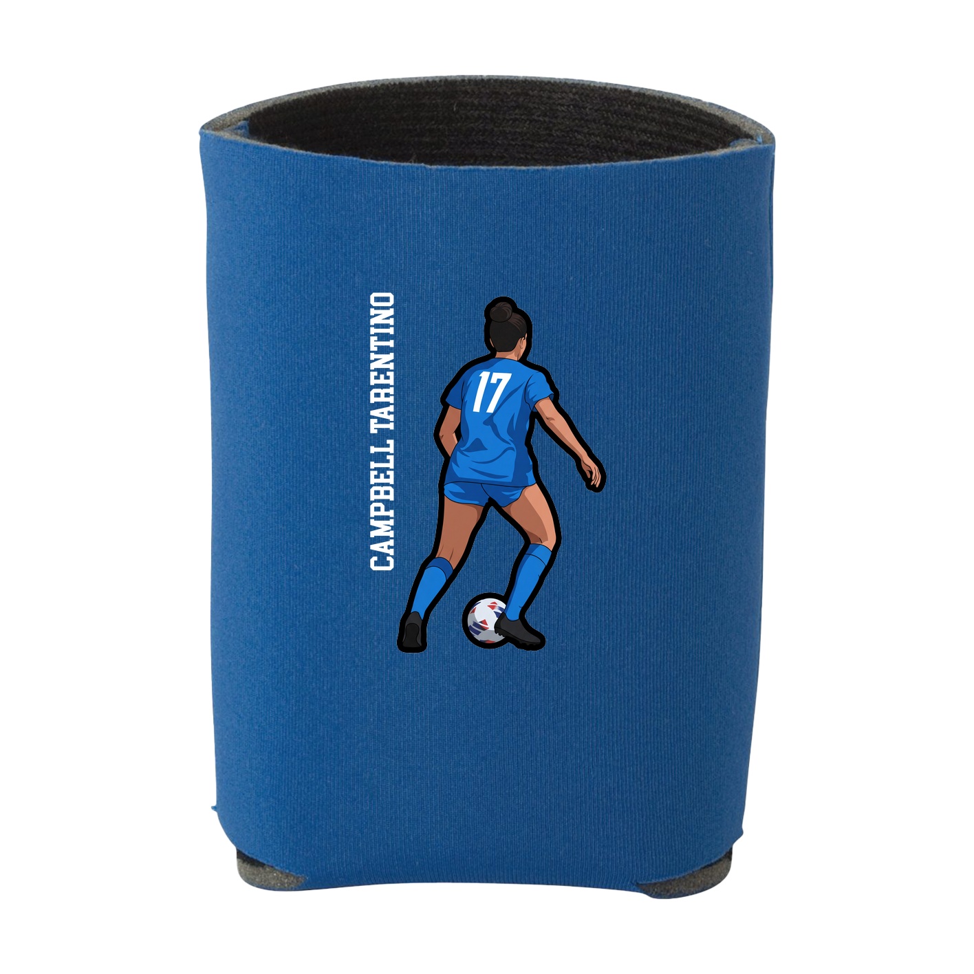 Can Holder — Name Vertical in Royal