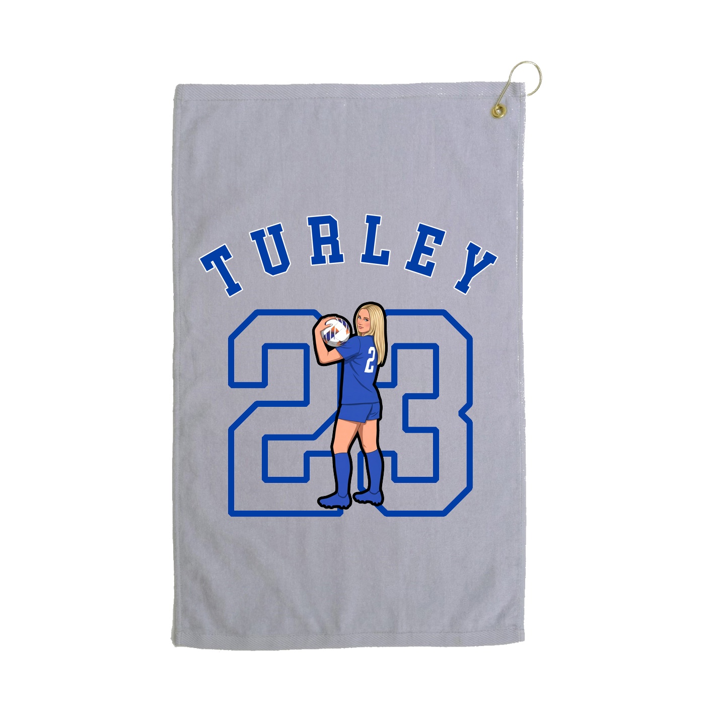 Golf Towel — Shirsey Arch in Grey