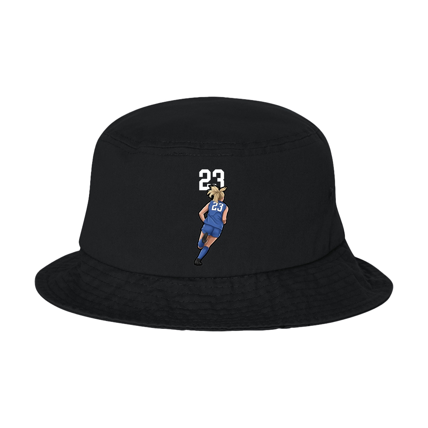 Bucket Cap — Number Top in Black