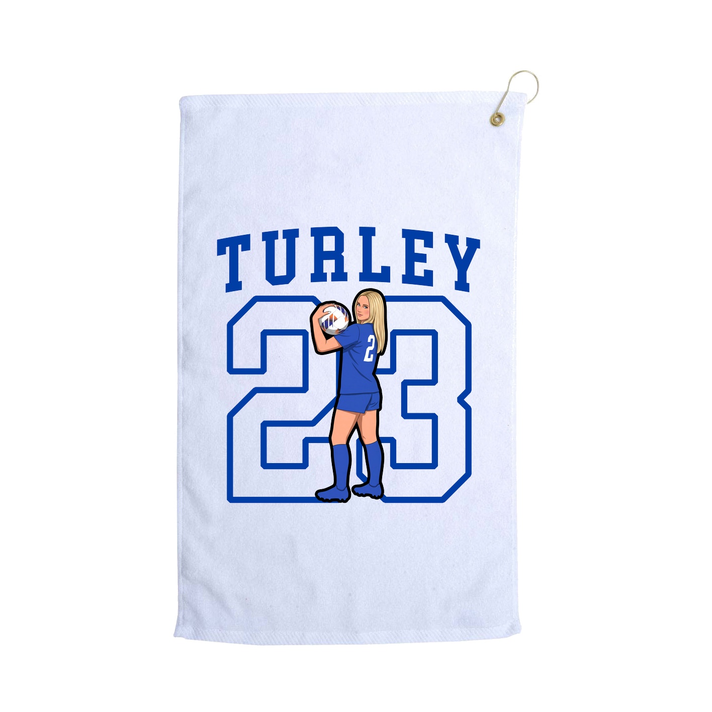 Golf Towel — Shirsey in White