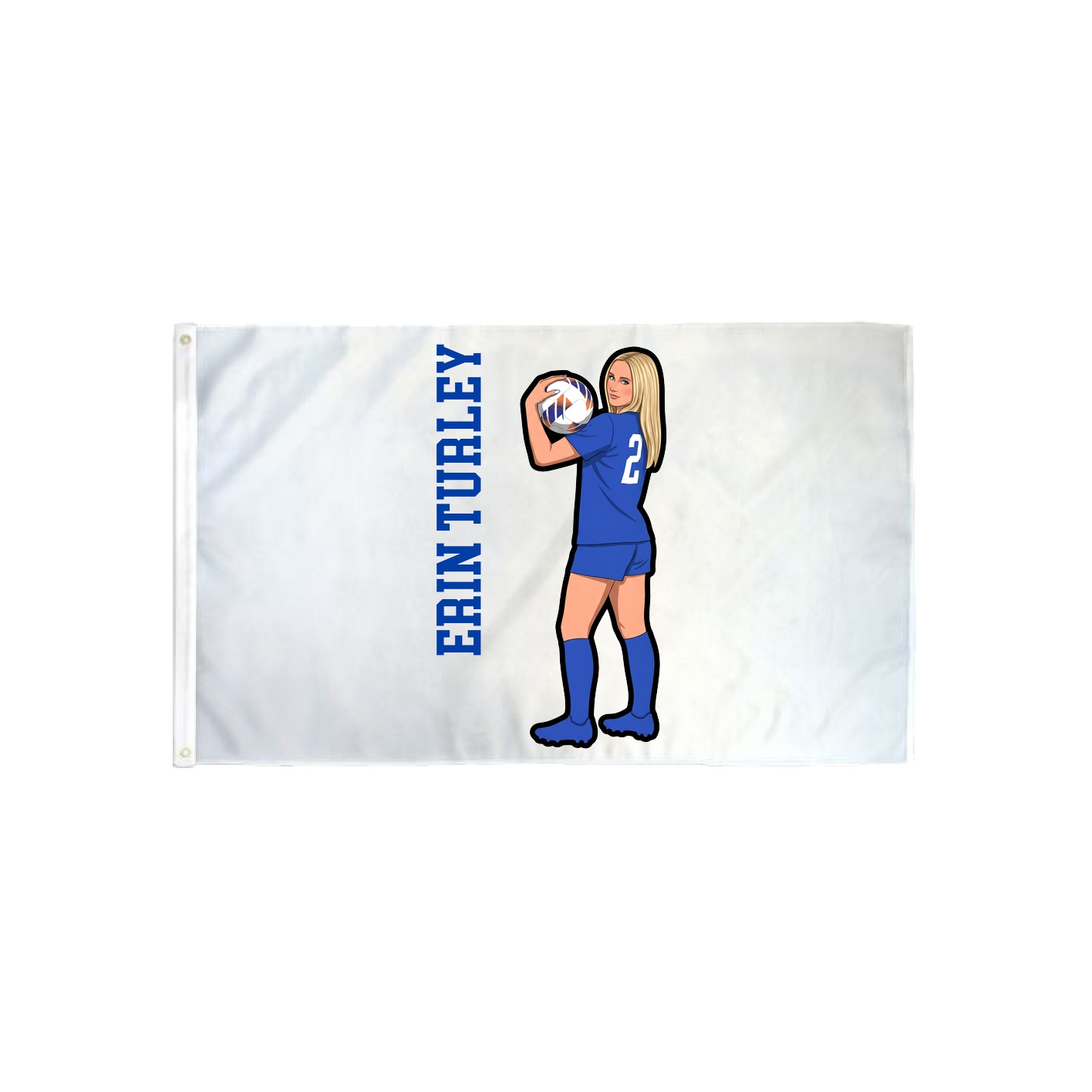 3x5 Flag — Name Vertical in Classic