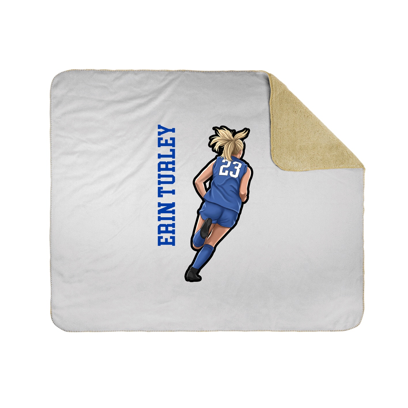 50x60 Sherpa Lined Throw Blanket