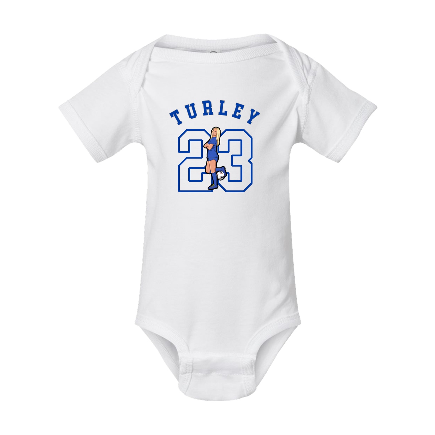 Baby Onesie — Shirsey Arch in White